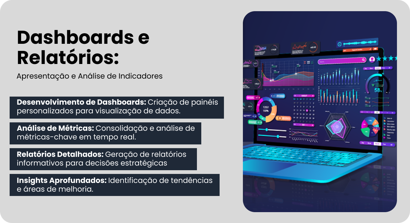 Dashboards e Relatórios